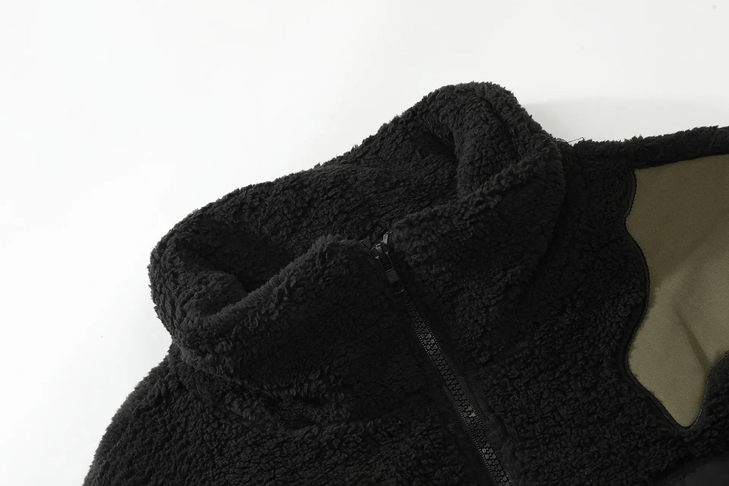 Y2K Retro Spliced Embroidered Cotton Coat Winter Warm American Loose 2024 Stand Collar Contrast Color Men's Top
