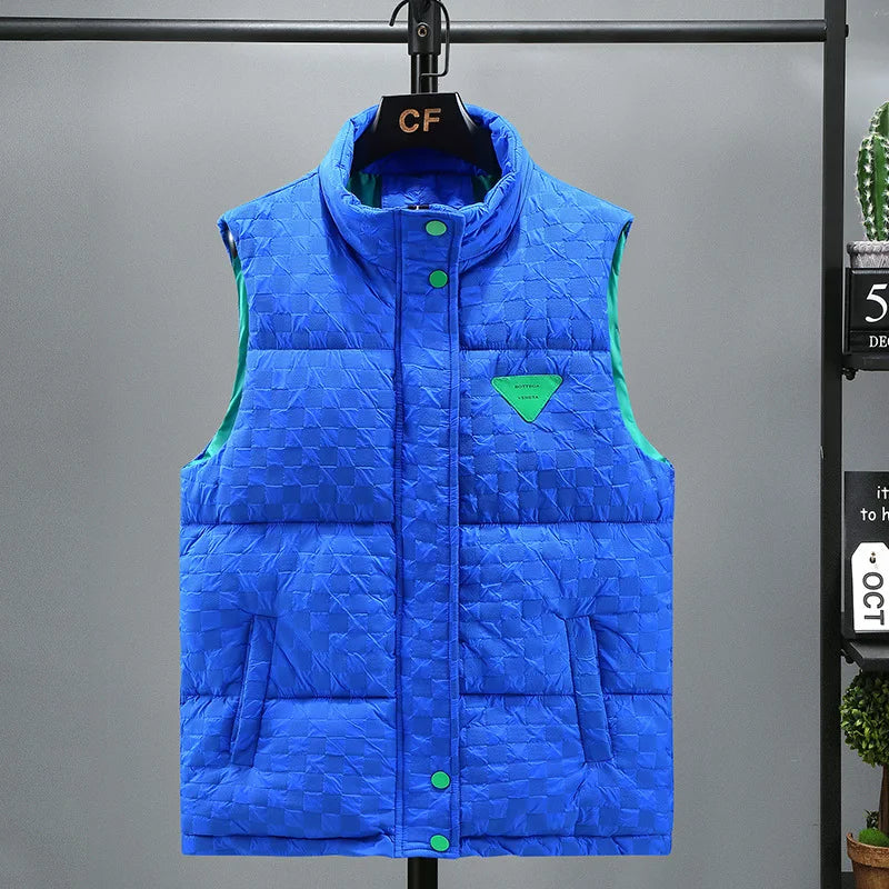 5XL Men's Vest Jacket Winter Warm Sleeveless Men Jacket Fashion Casual Vest Men Autumn Thicken Waistcoat