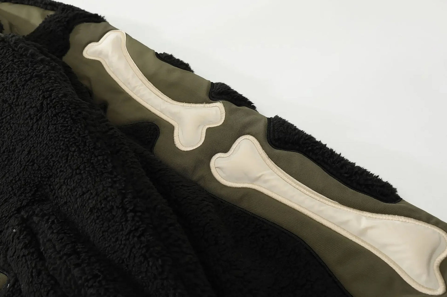 Y2K Retro Spliced Embroidered Cotton Coat Winter Warm American Loose 2024 Stand Collar Contrast Color Men's Top