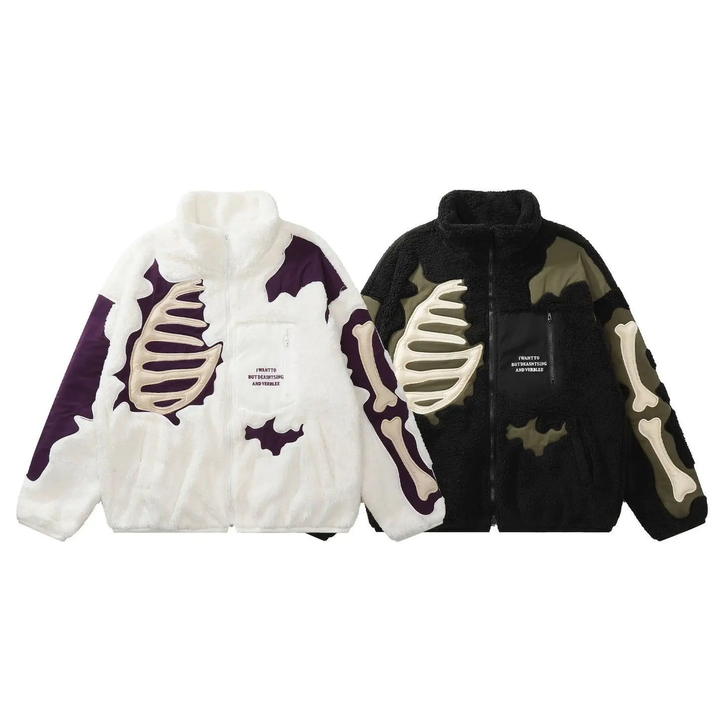Y2K Retro Spliced Embroidered Cotton Coat Winter Warm American Loose 2024 Stand Collar Contrast Color Men's Top