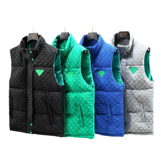 5XL Men's Vest Jacket Winter Warm Sleeveless Men Jacket Fashion Casual Vest Men Autumn Thicken Waistcoat