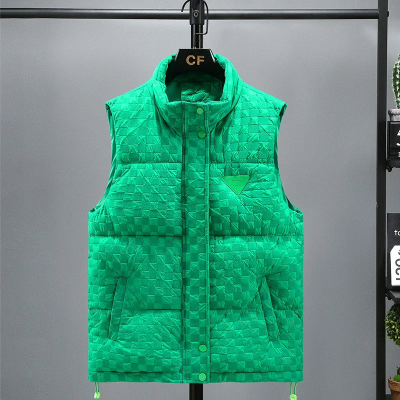 5XL Men's Vest Jacket Winter Warm Sleeveless Men Jacket Fashion Casual Vest Men Autumn Thicken Waistcoat