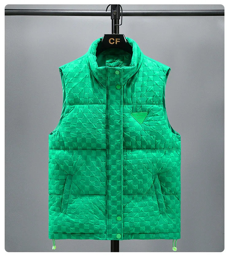 5XL Men's Vest Jacket Winter Warm Sleeveless Men Jacket Fashion Casual Vest Men Autumn Thicken Waistcoat