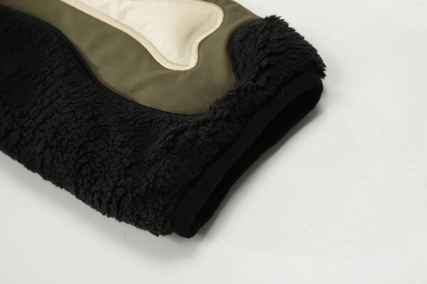 Y2K Retro Spliced Embroidered Cotton Coat Winter Warm American Loose 2024 Stand Collar Contrast Color Men's Top