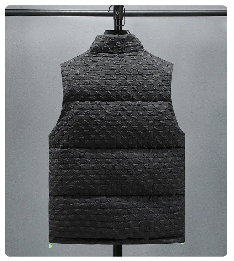 5XL Men's Vest Jacket Winter Warm Sleeveless Men Jacket Fashion Casual Vest Men Autumn Thicken Waistcoat